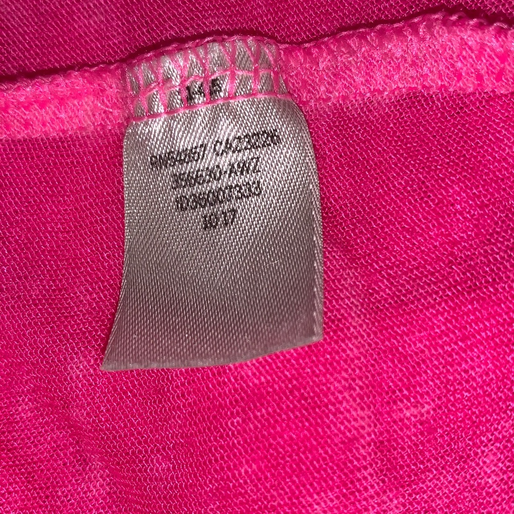 PINK VICTORIA’S SECRET short sleeve lightweight t-shirt women’s size small pink - Picture 7 of 7